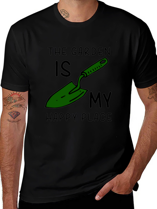 Gardening T-Shirt: The Garden Is My Happy Place