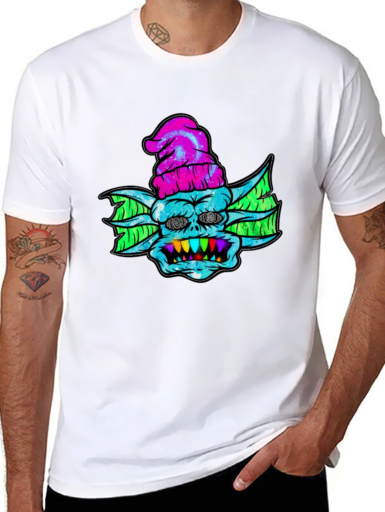Grotesque Monster Graphic Tee