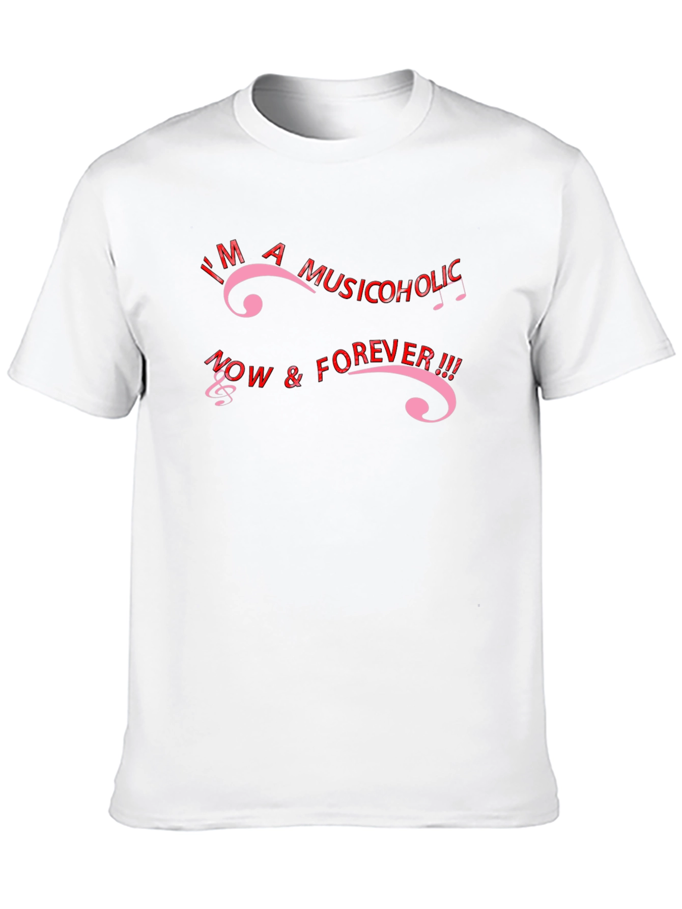 Musicoholic Black T-Shirt - Now & Forever