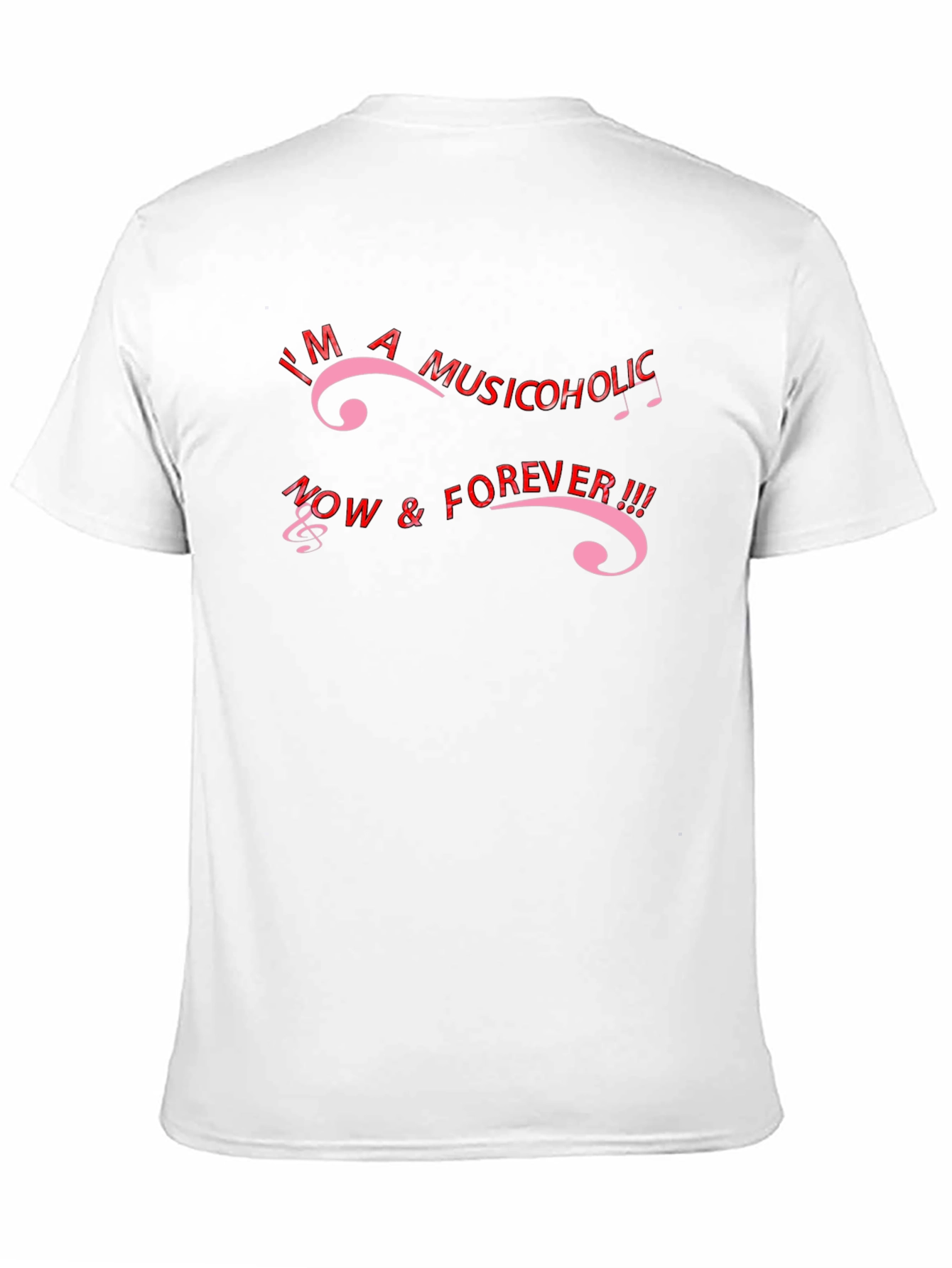 Musicoholic Black T-Shirt - Now & Forever