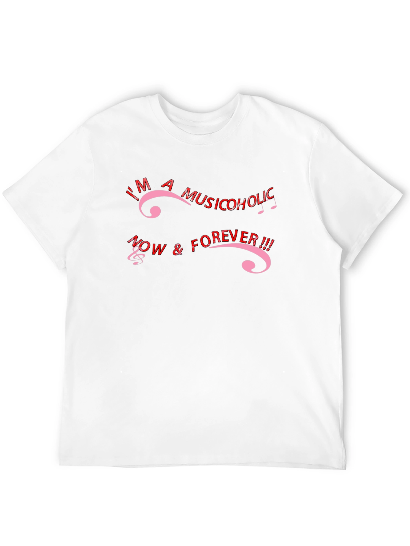 Musicoholic Black T-Shirt - Now & Forever