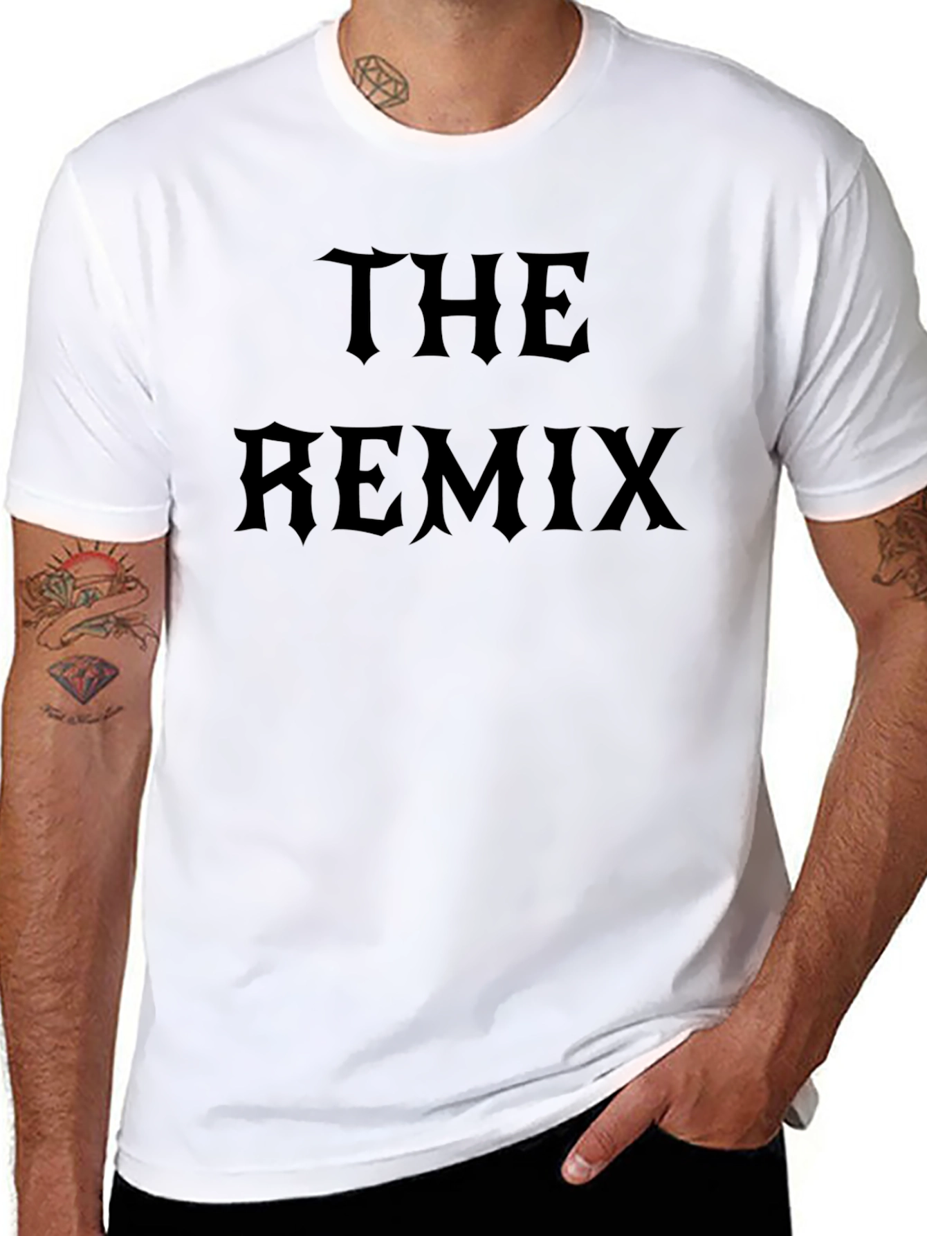 The Remix Graphic Tee - Black