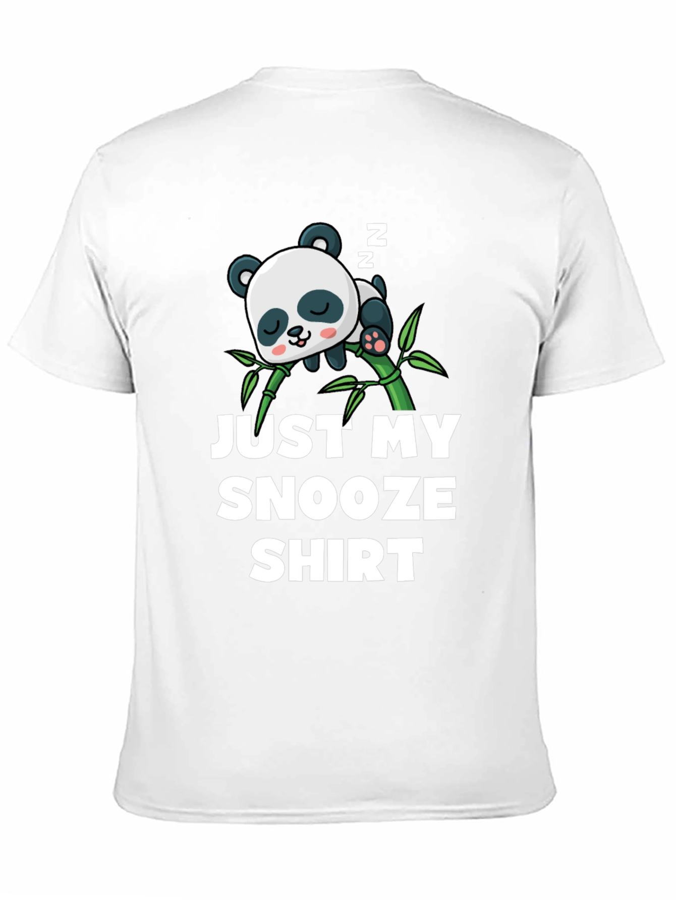 Cute Panda Snooze T-Shirt - Sleepy Time Tee