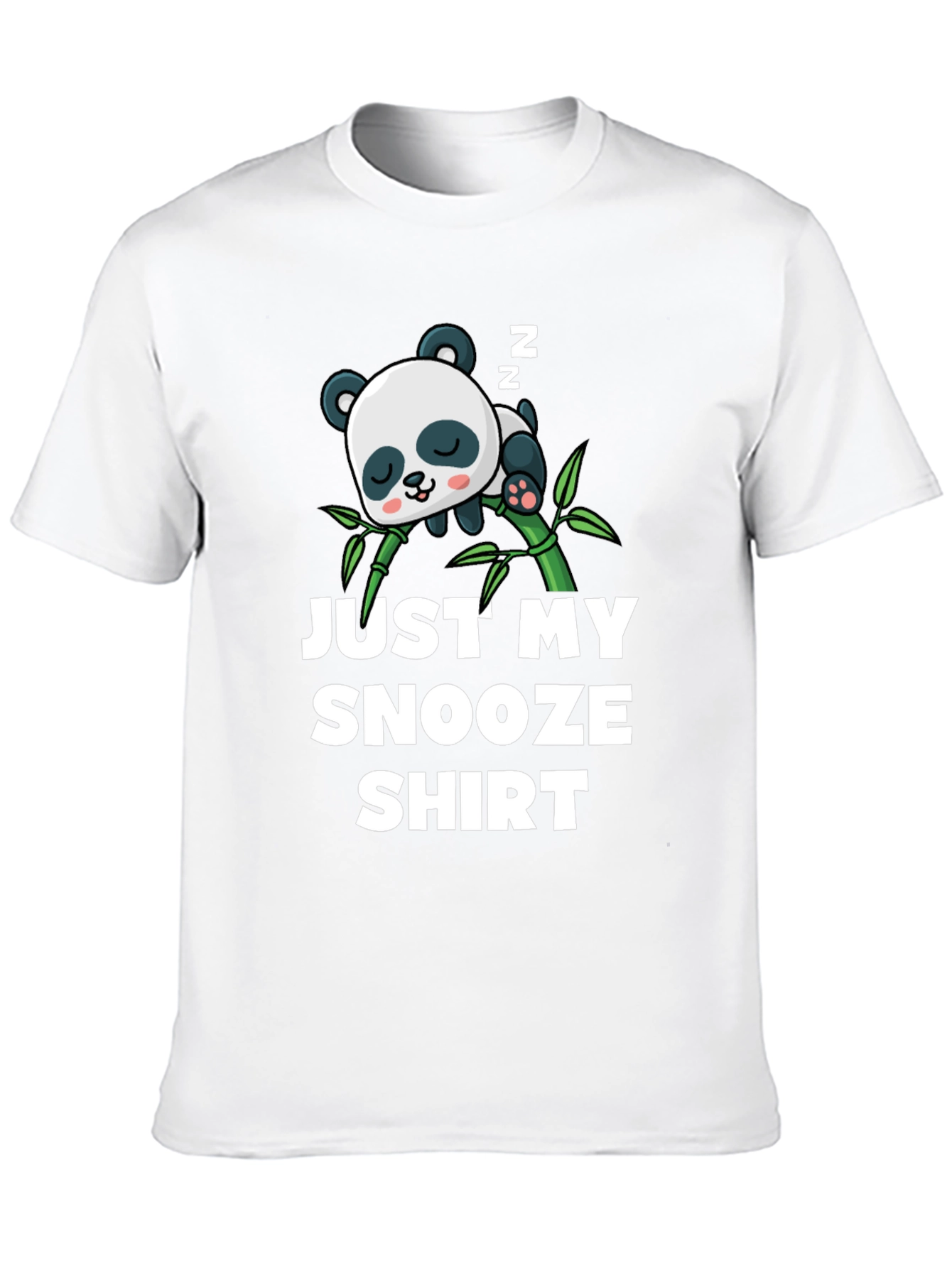 Cute Panda Snooze T-Shirt - Sleepy Time Tee