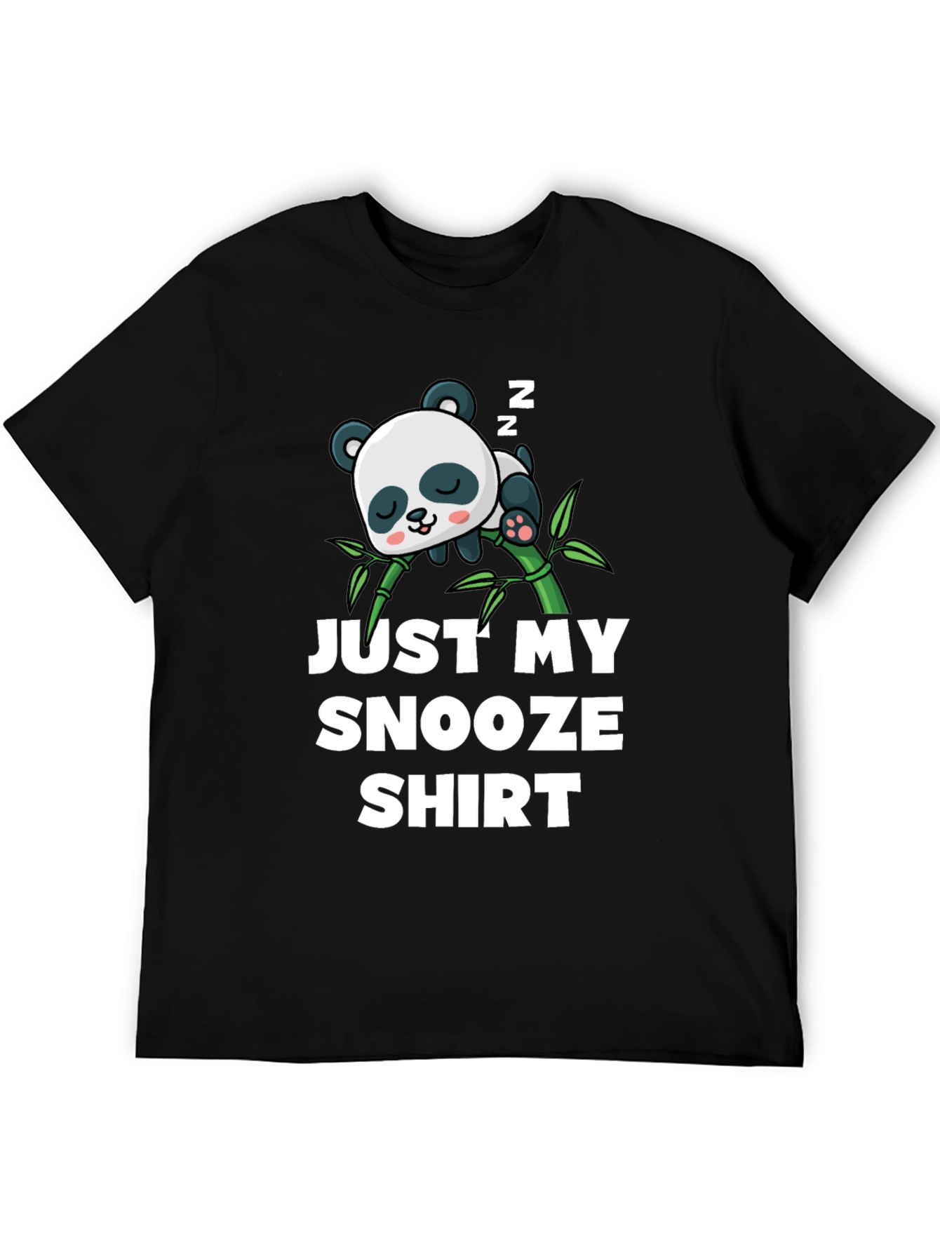 Cute Panda Snooze T-Shirt - Sleepy Time Tee