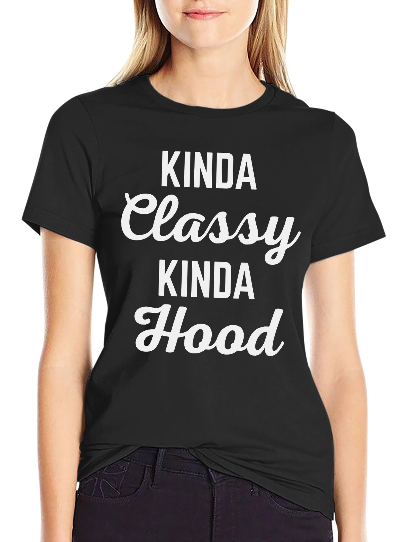 Kinda Classy Kinda Hood Graphic Tee