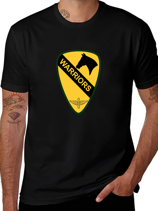 Warriors Emblem Black T-Shirt