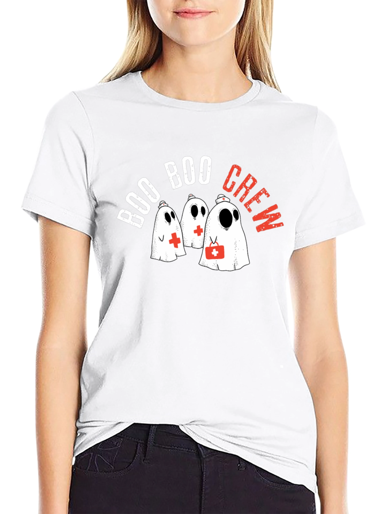 Boo Boo Crew Graphic T-Shirt