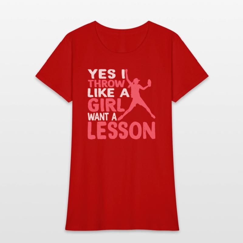 Yes I Throw Like A Girl Want A Lesson 3