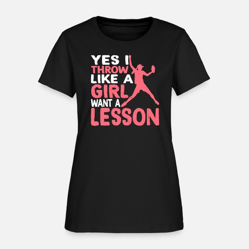 Yes I Throw Like A Girl Want A Lesson 3