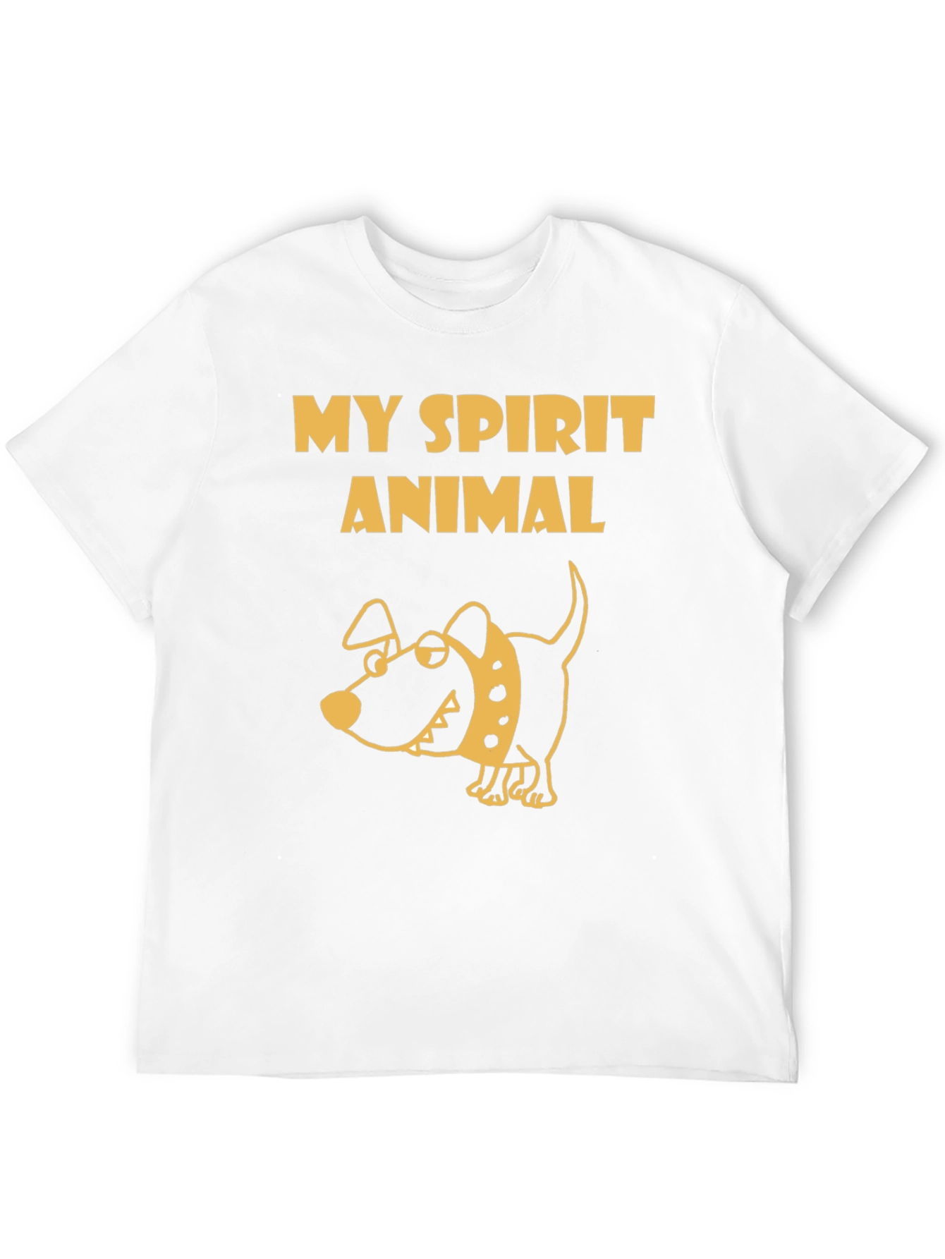 My Spirit Animal Dog T-Shirt - Black