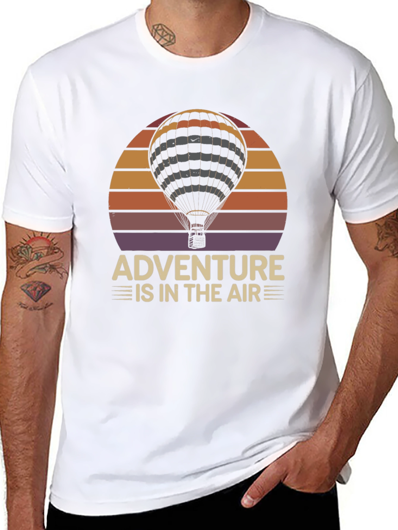 Adventure Is In The Air Graphic T-Shirt