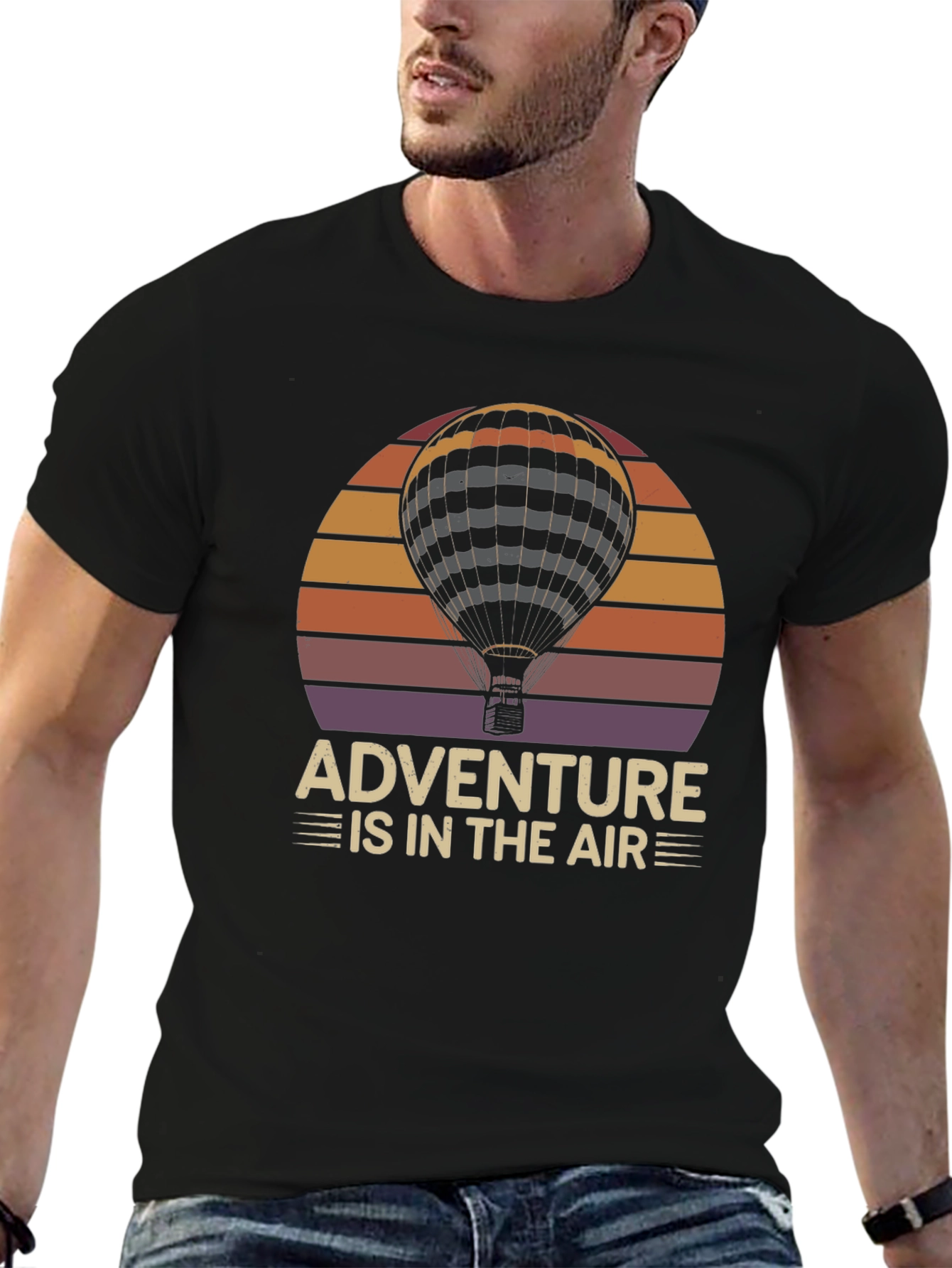 Adventure Is In The Air Graphic T-Shirt