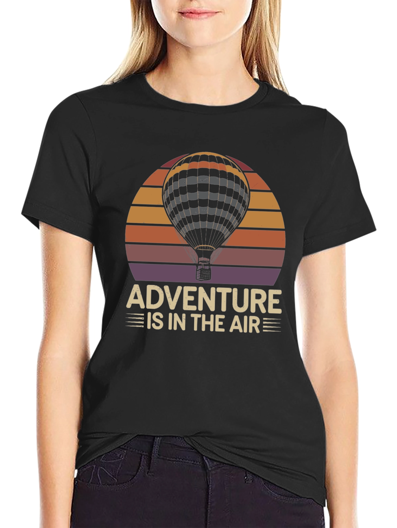 Adventure Is In The Air Graphic T-Shirt