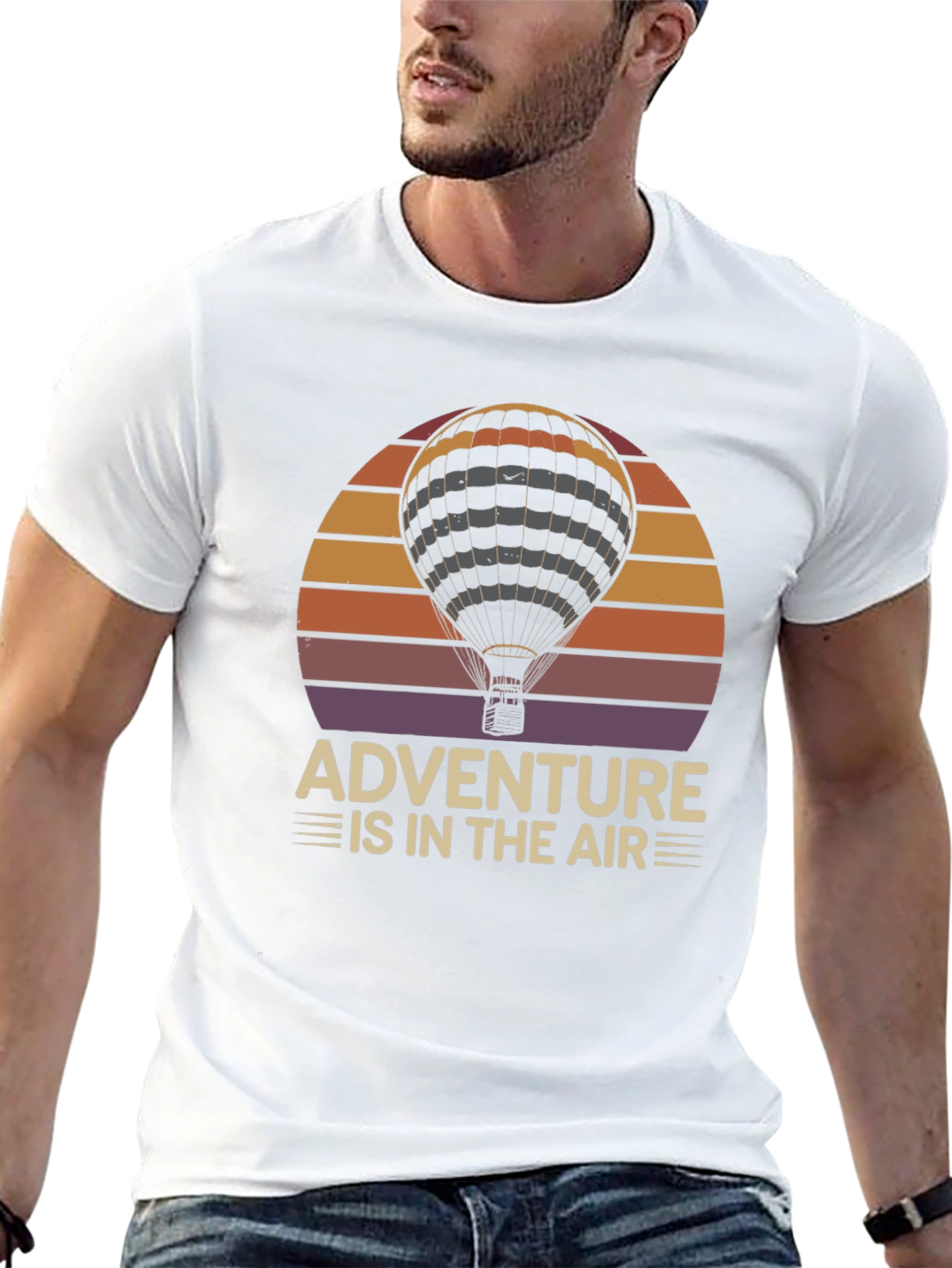 Adventure Is In The Air Graphic T-Shirt