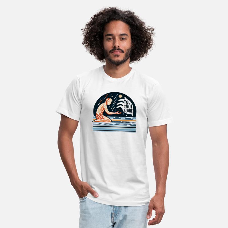 You are not Alone design by egyape artist
