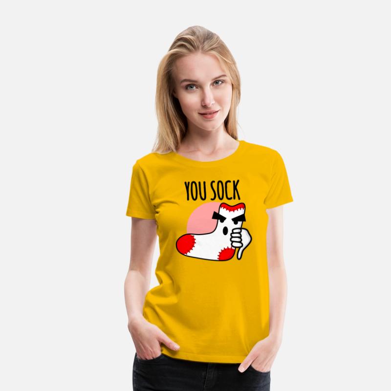 You sock, you suck socks funny pun