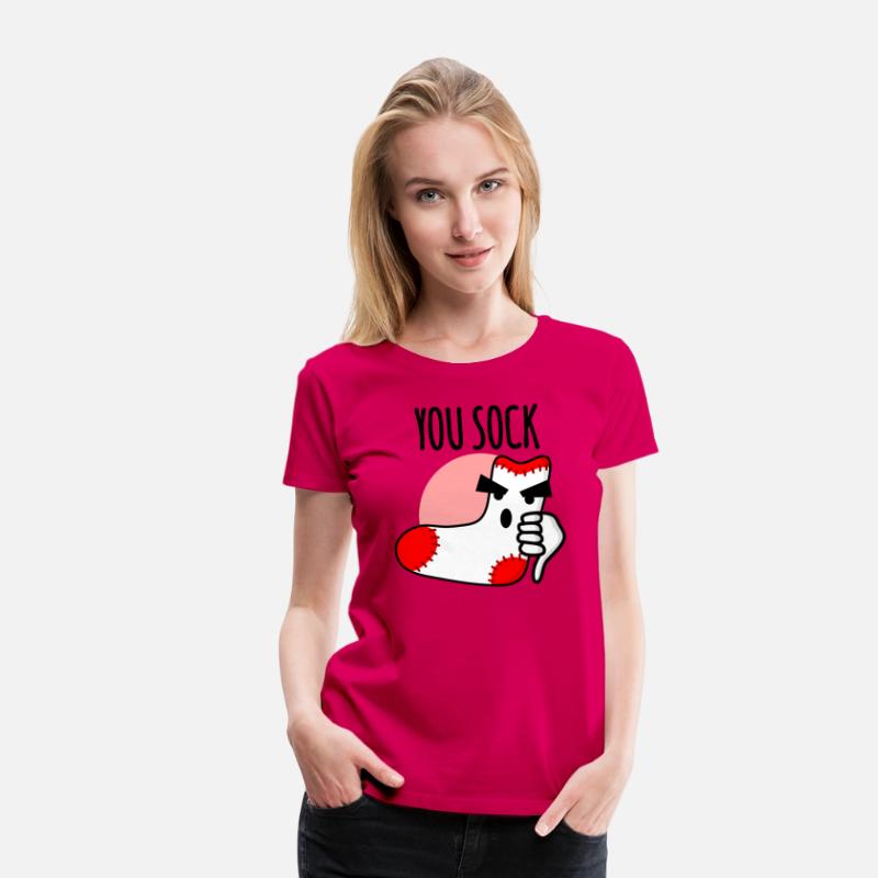 You sock, you suck socks funny pun