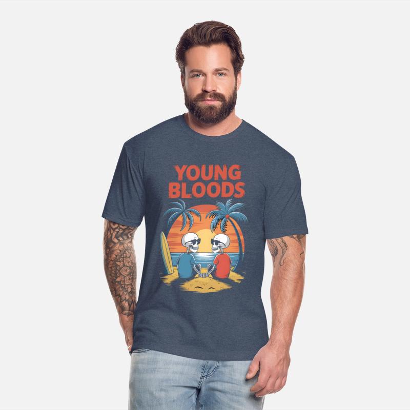 Young Bloods at beach