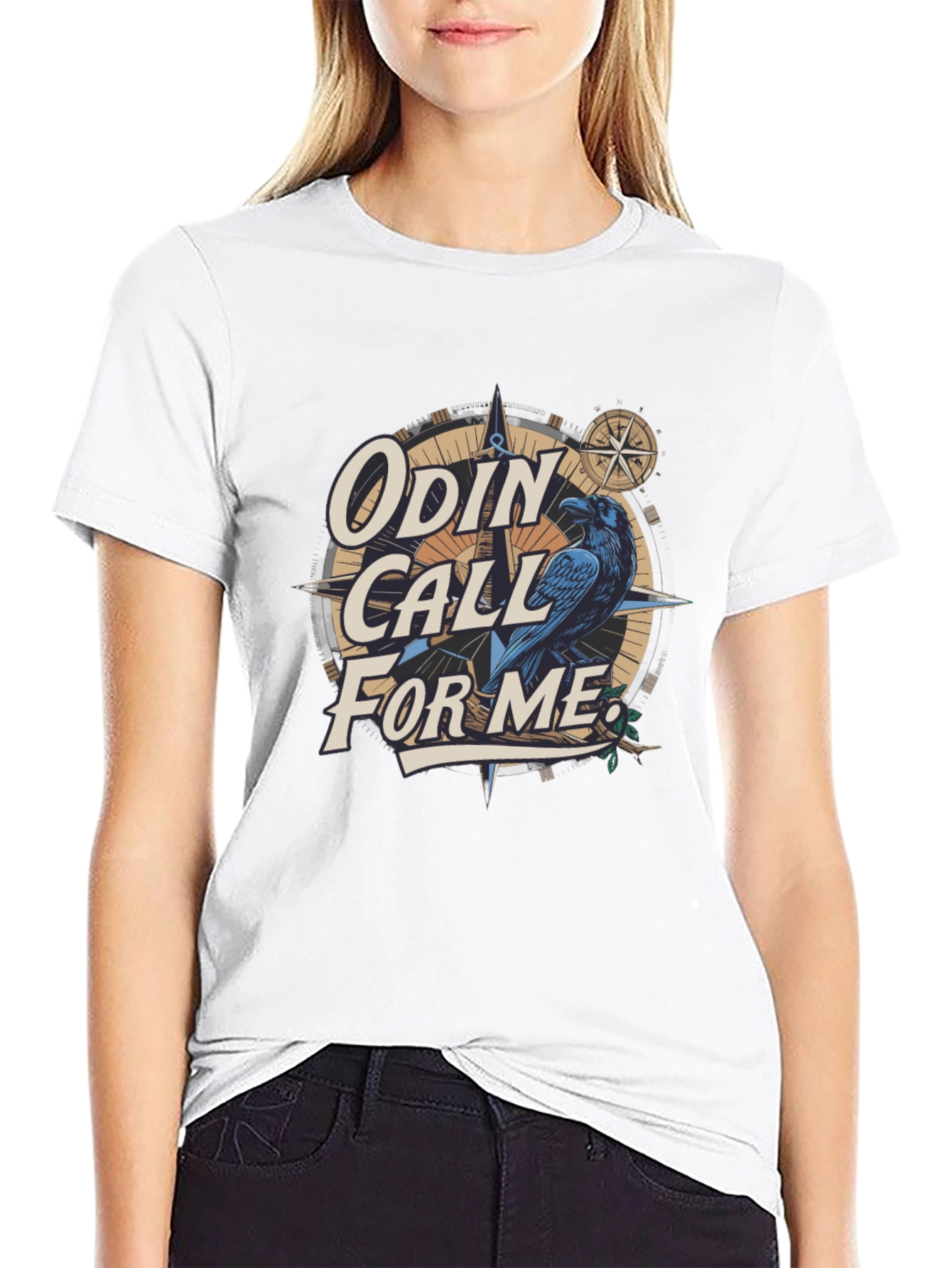 Odin Call For Me Raven T-Shirt