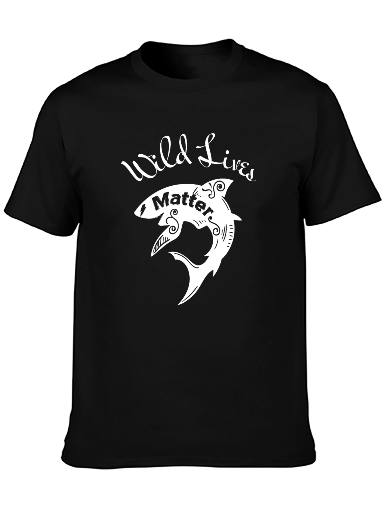 Wild Lives Matter Shark Graphic Tee