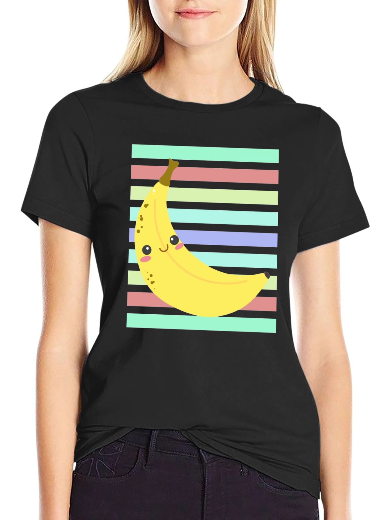 Banana Graphic T-Shirt: Fun & Fruity Style