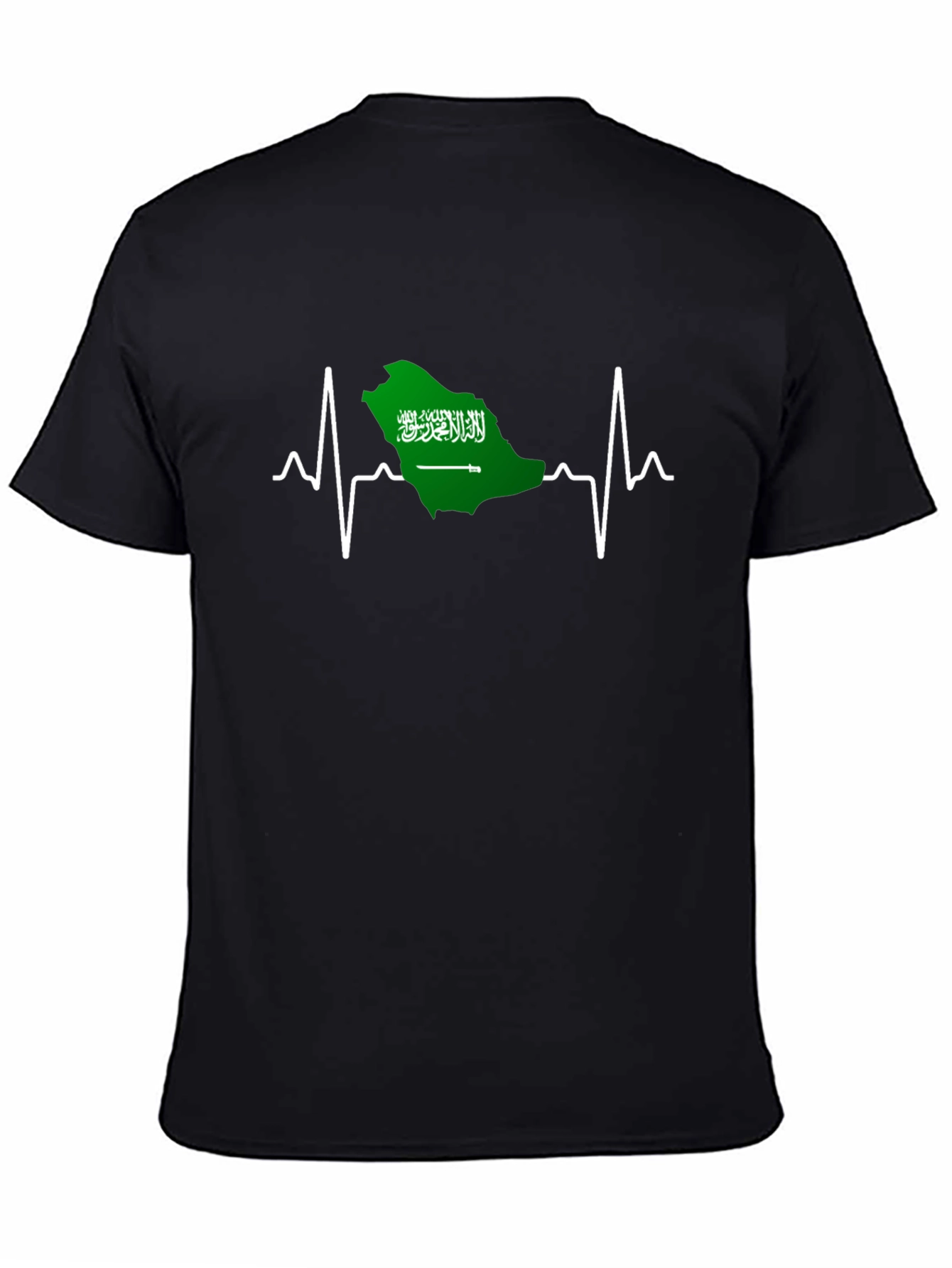 Saudi Arabia Heartbeat T-Shirt