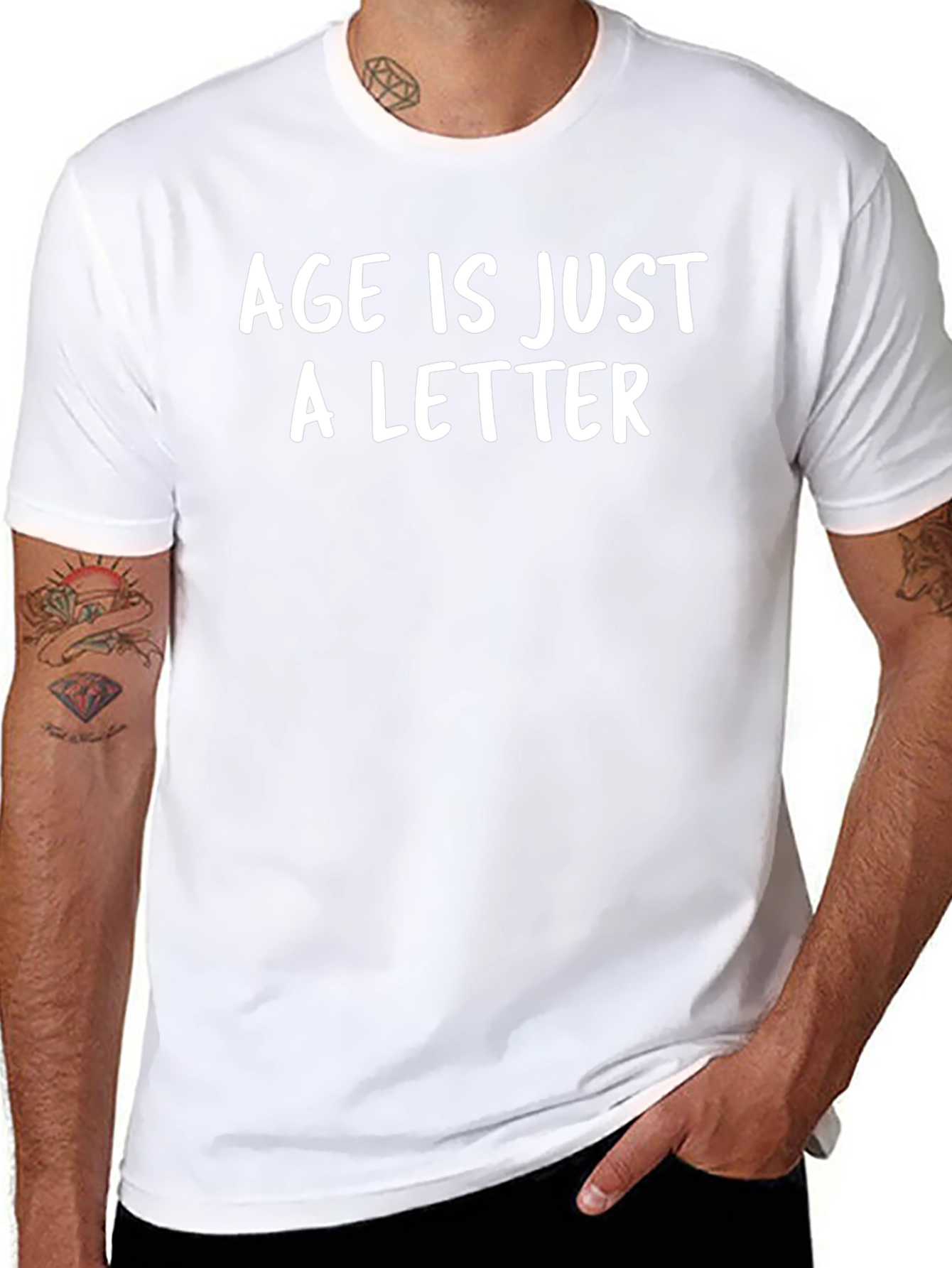 Age Is Just A Letter Graphic Tee