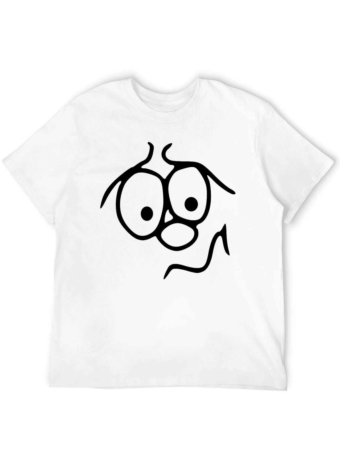 Funny Face Black Graphic Tee