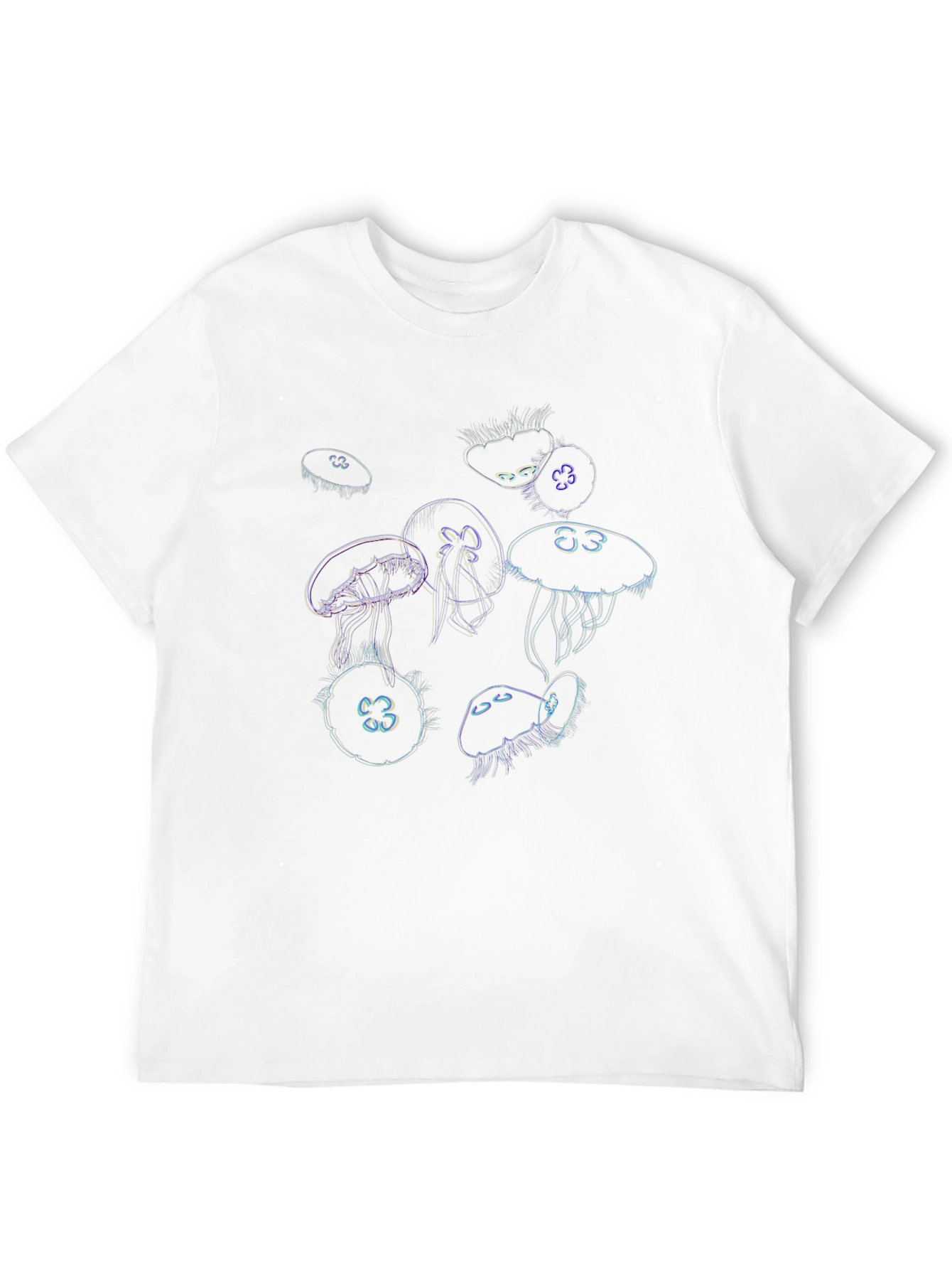 Jellyfish Graphic Black T-Shirt