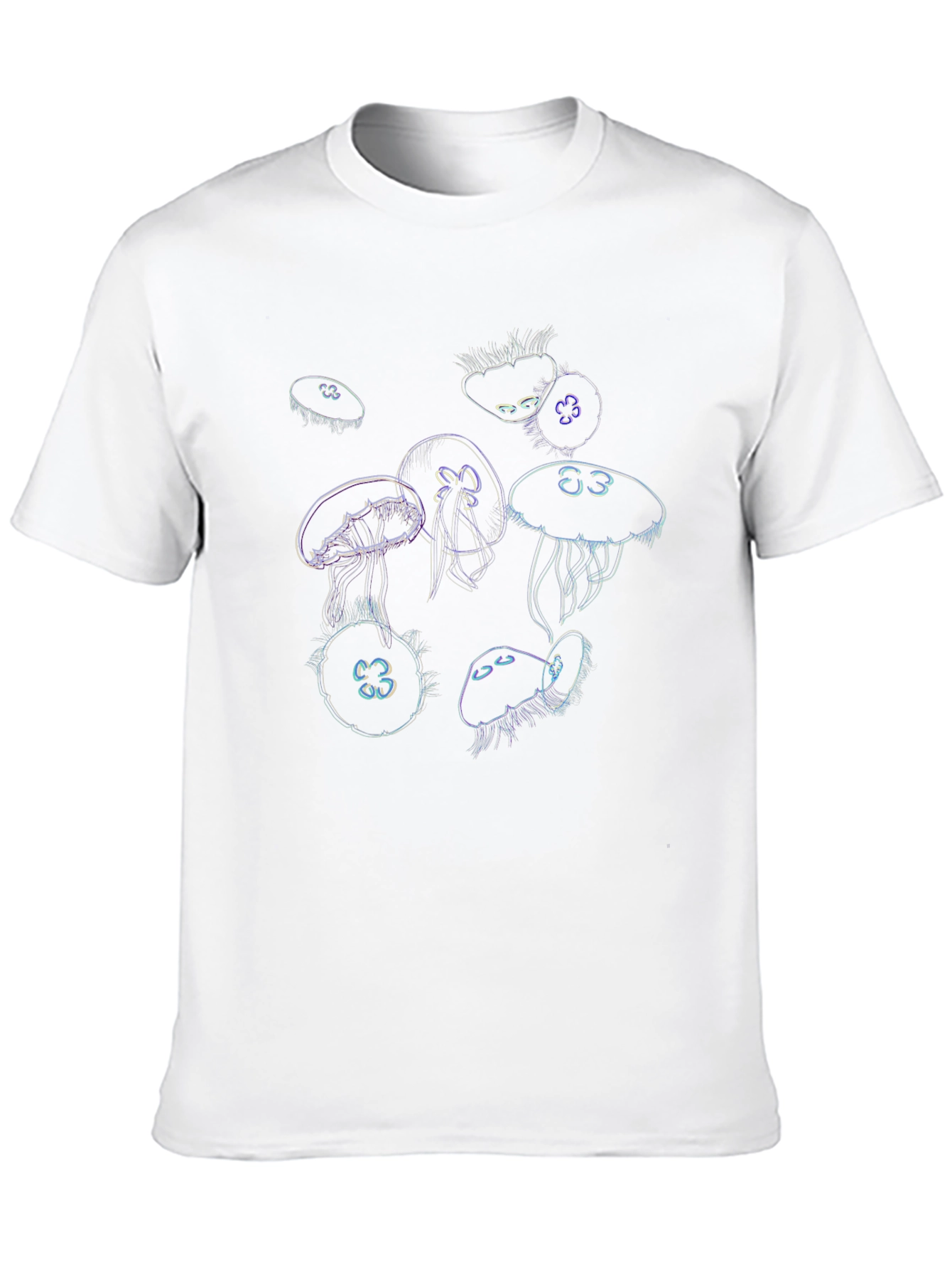 Jellyfish Graphic Black T-Shirt