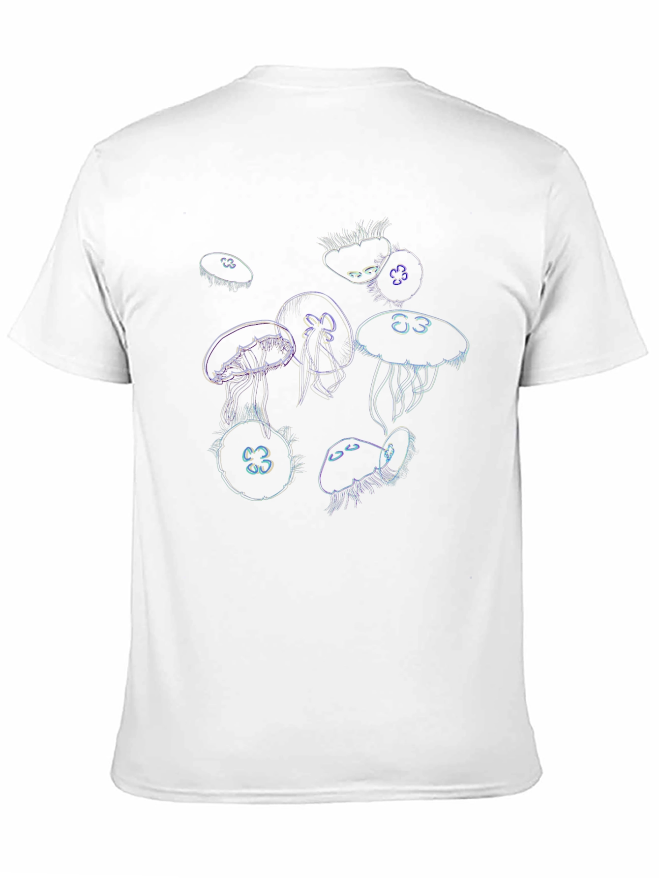 Jellyfish Graphic Black T-Shirt