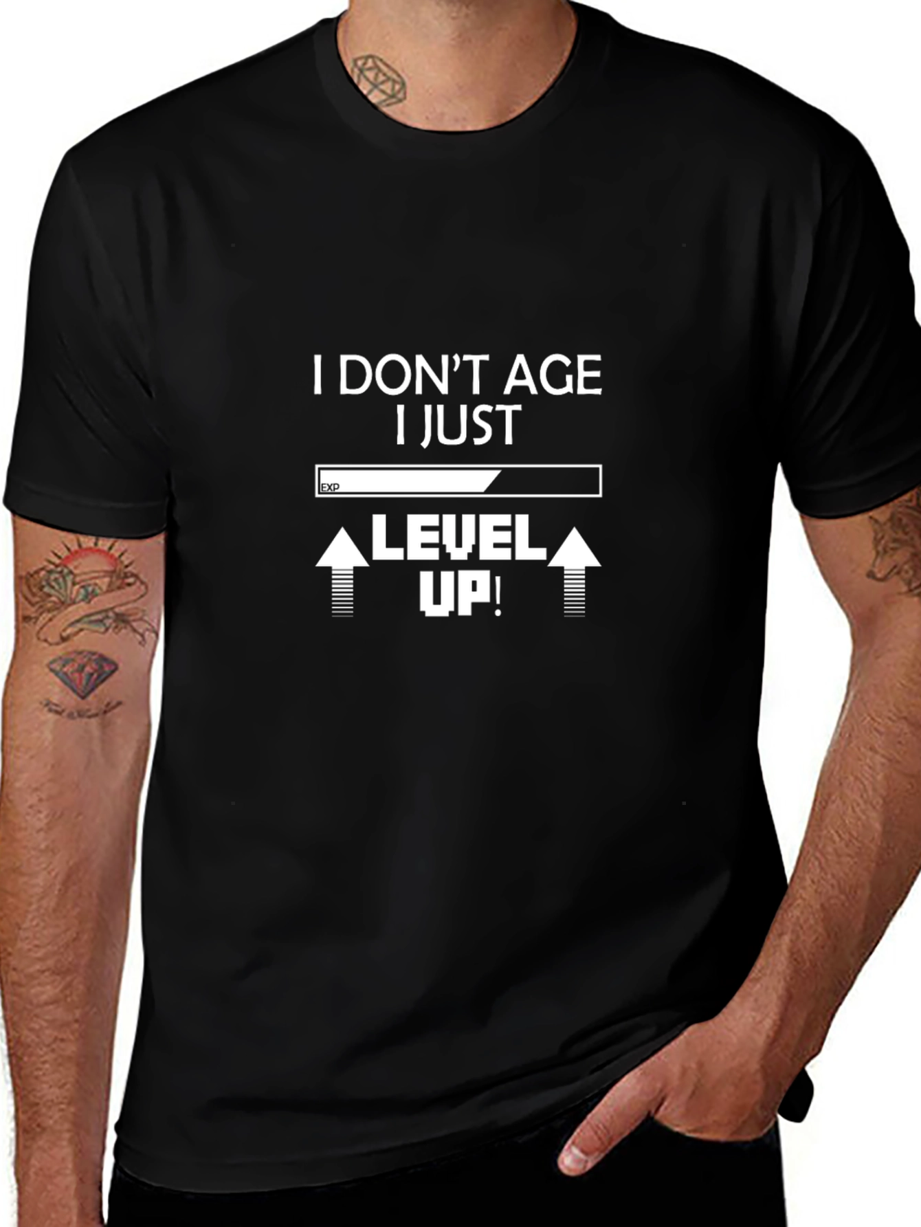 Level Up Funny Gamer T-Shirt