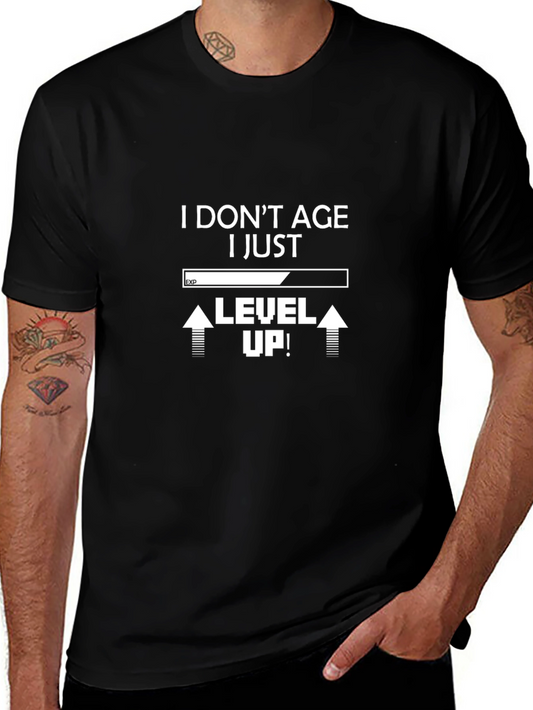 Level Up Funny Gamer T-Shirt