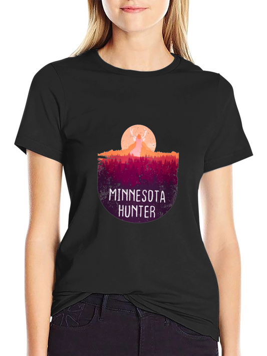 Minnesota Hunter T-Shirt - Deer Graphic Tee