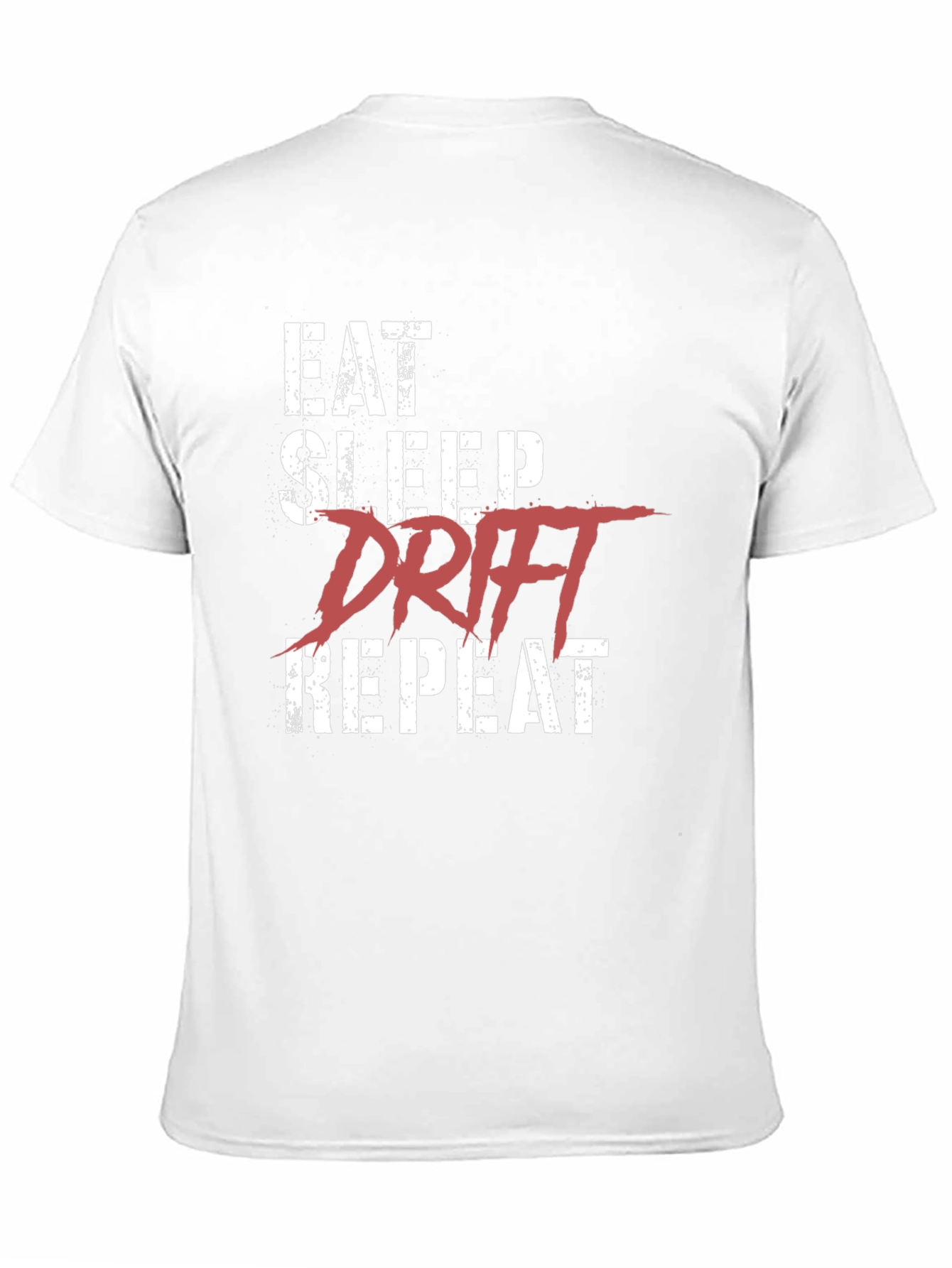 Eat Sleep Drift Repeat Black T-Shirt