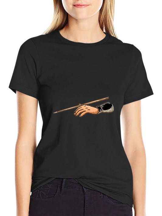 Classic Hand Holding Stick Graphic T-Shirt