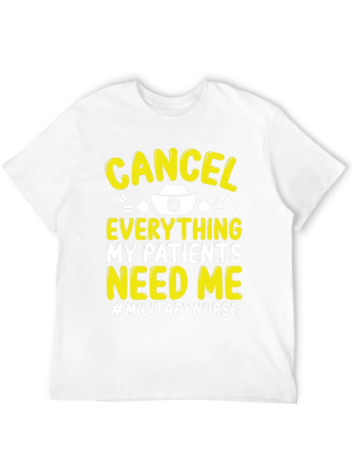 Military Nurse T-Shirt: Cancel Everything