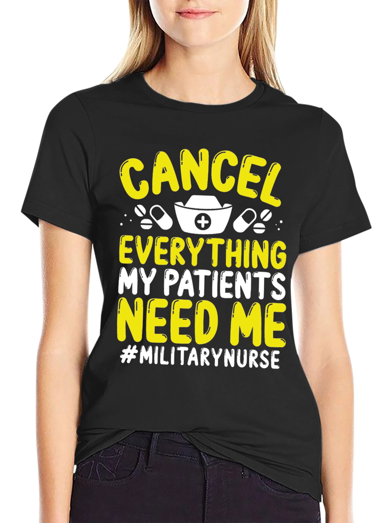 Military Nurse T-Shirt: Cancel Everything