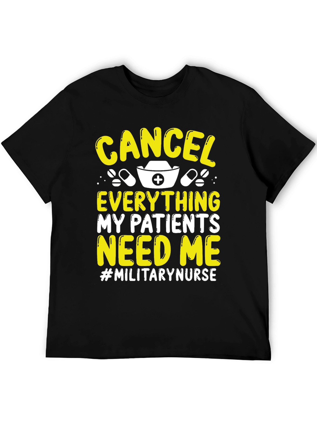 Military Nurse T-Shirt: Cancel Everything