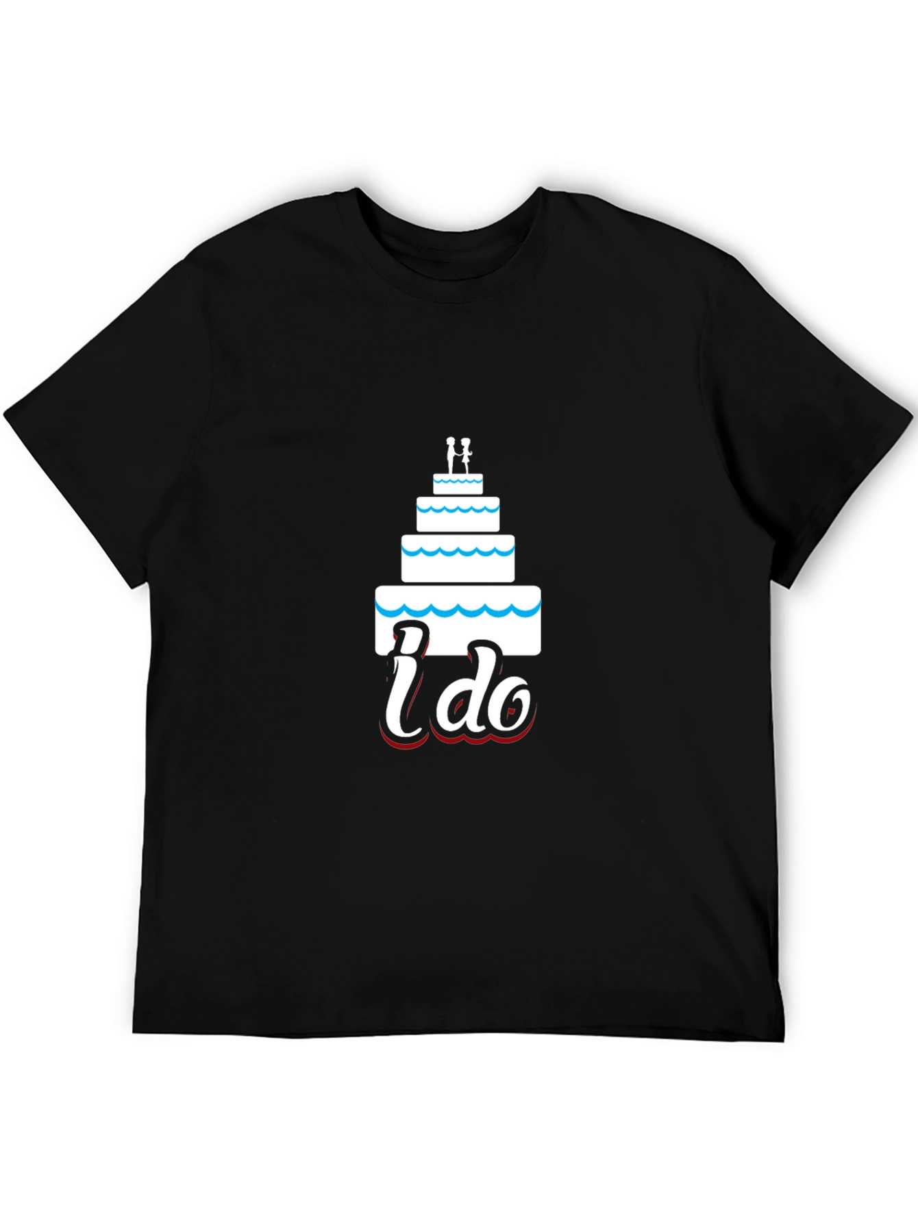 I Do Wedding Cake Graphic Tee